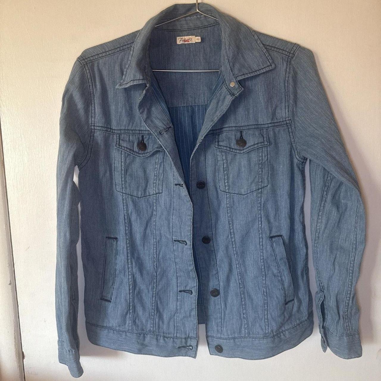 Faherty Women's Lightweight Jacket Jacket - Blue … - image 2