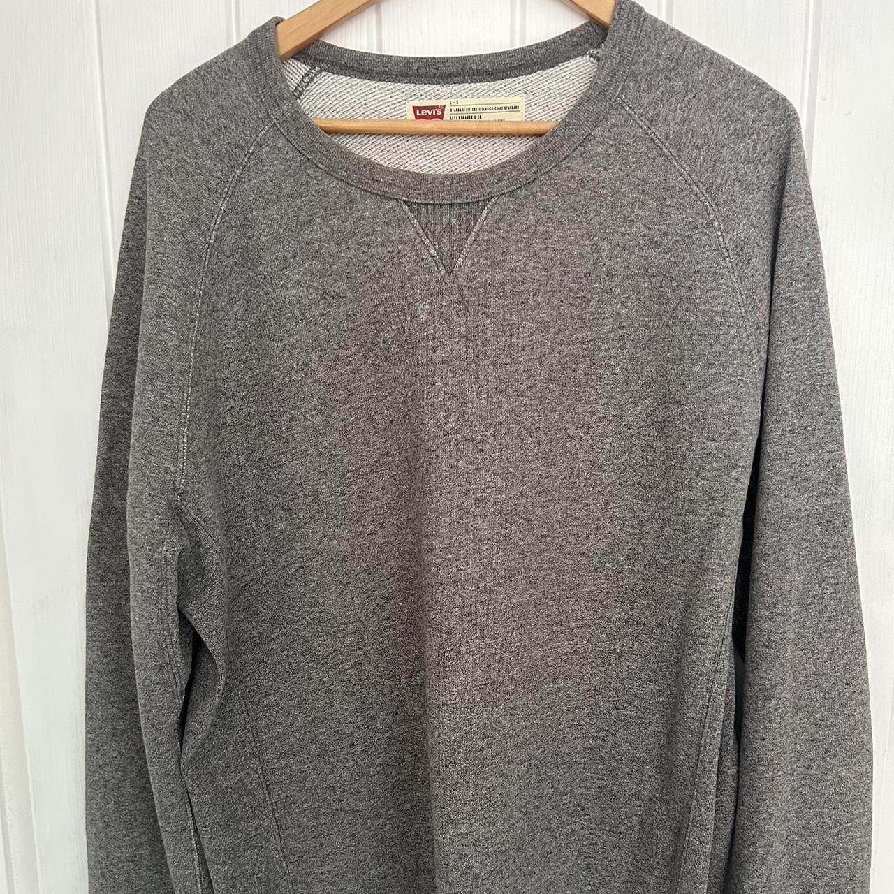 Levi's grey outlet jumper