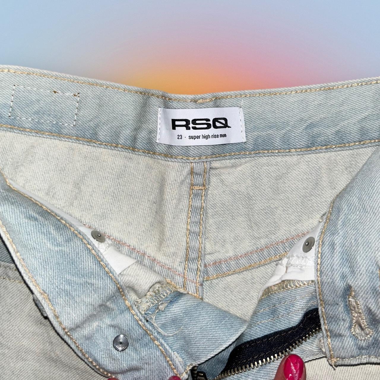 Rsq Super High Rise Mom Shorts