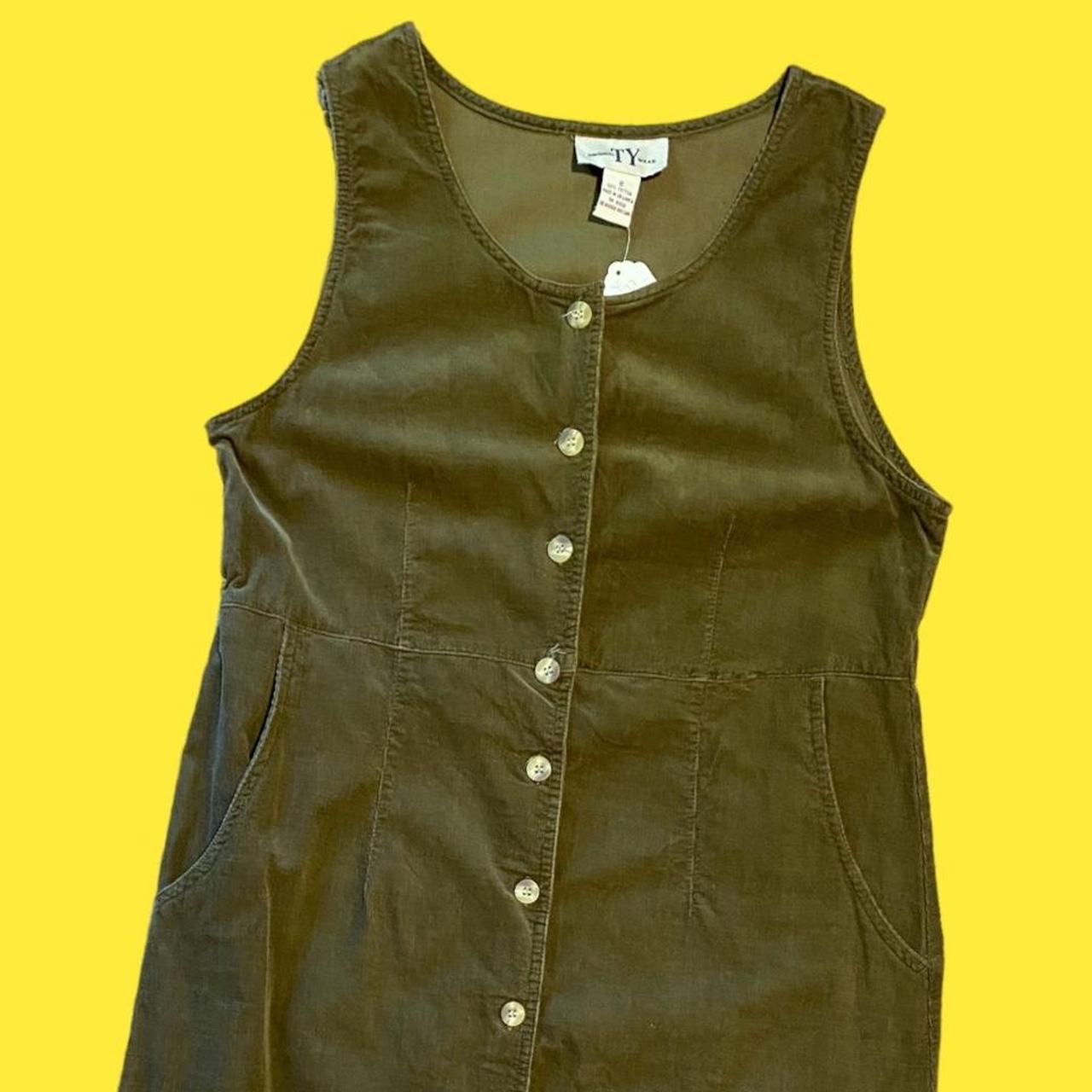 Corduroy Overall Maxi Dress