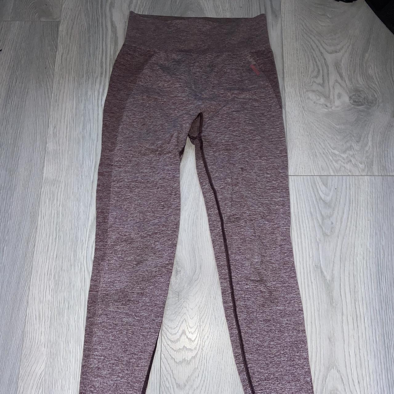 Gymshark Flex High Waisted Leggings Berry / - Depop