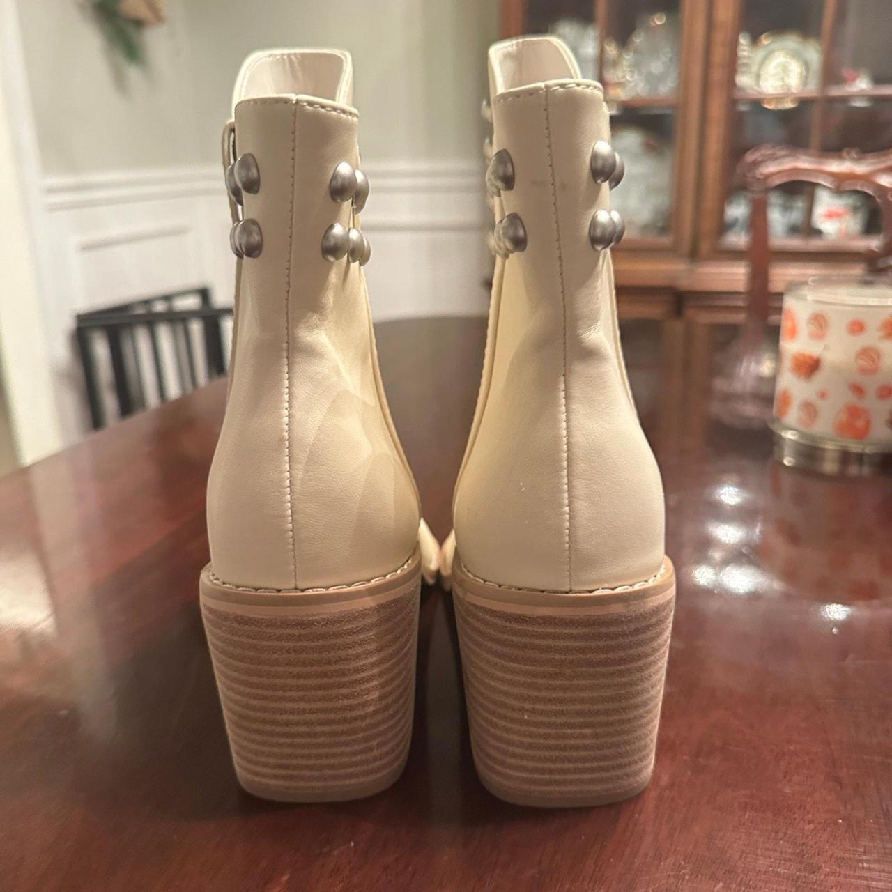 Source Unknown Women's Boots - Cream - US 9 – OAS… - image 7