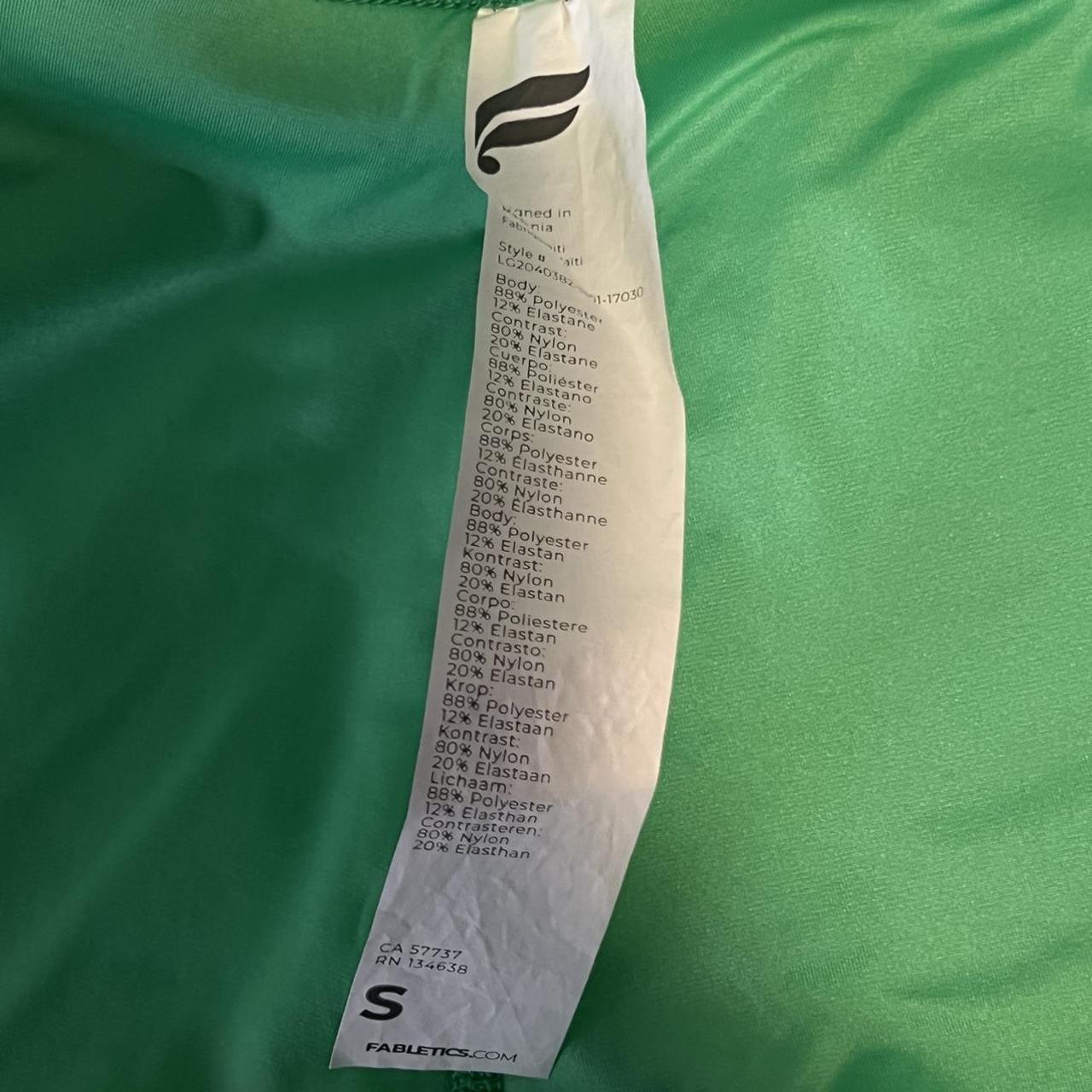 Fabletics Women's Green Leggings (4)