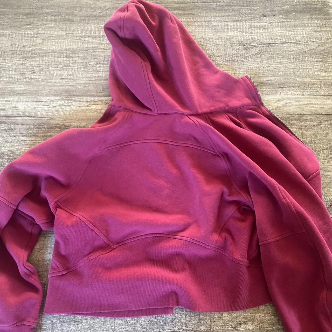 Lululemon Women's Pink and Red Sweatshirt | Depop