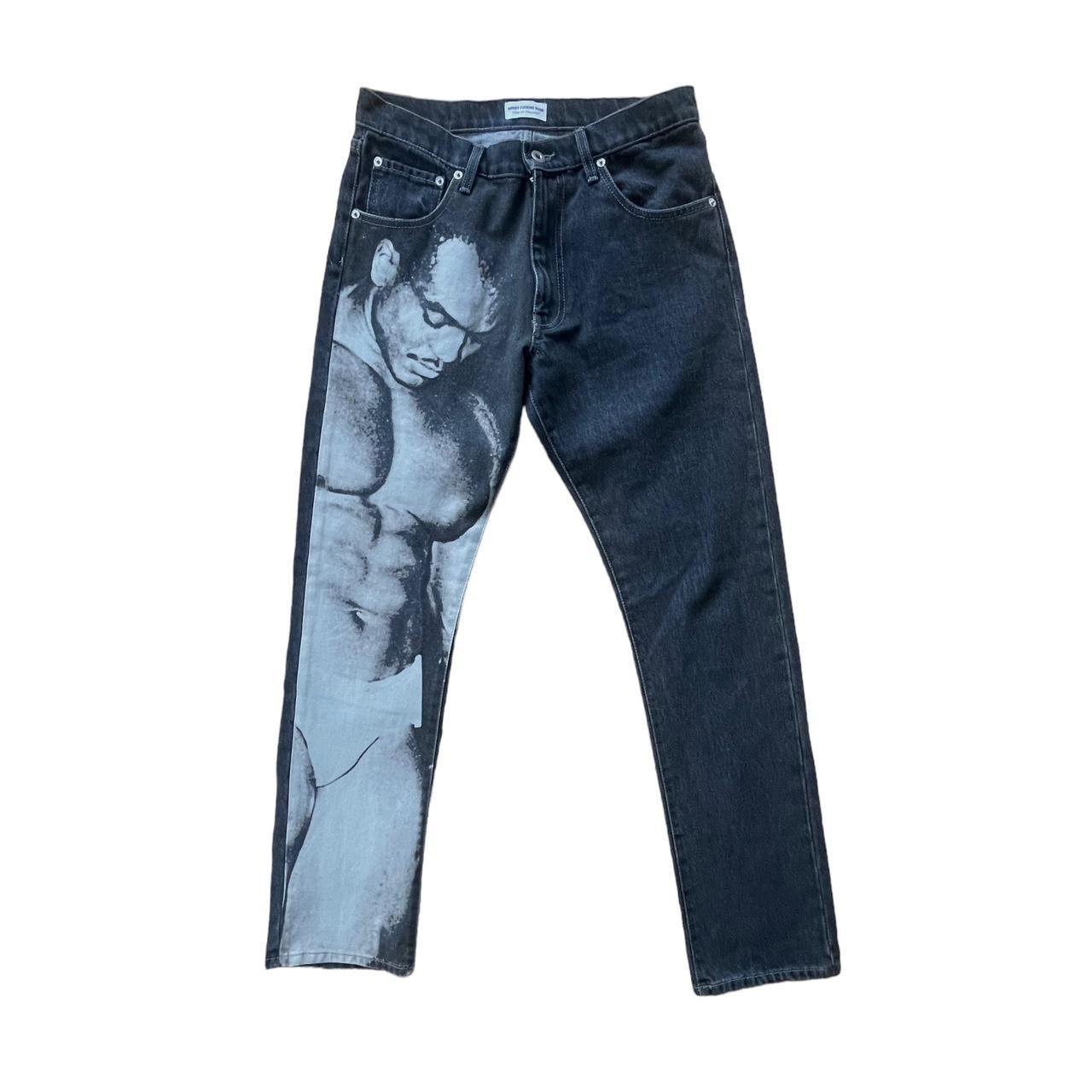 HONEY FUCKING DIJON X TOM OF FINLAND DENIM JEANS... - Depop