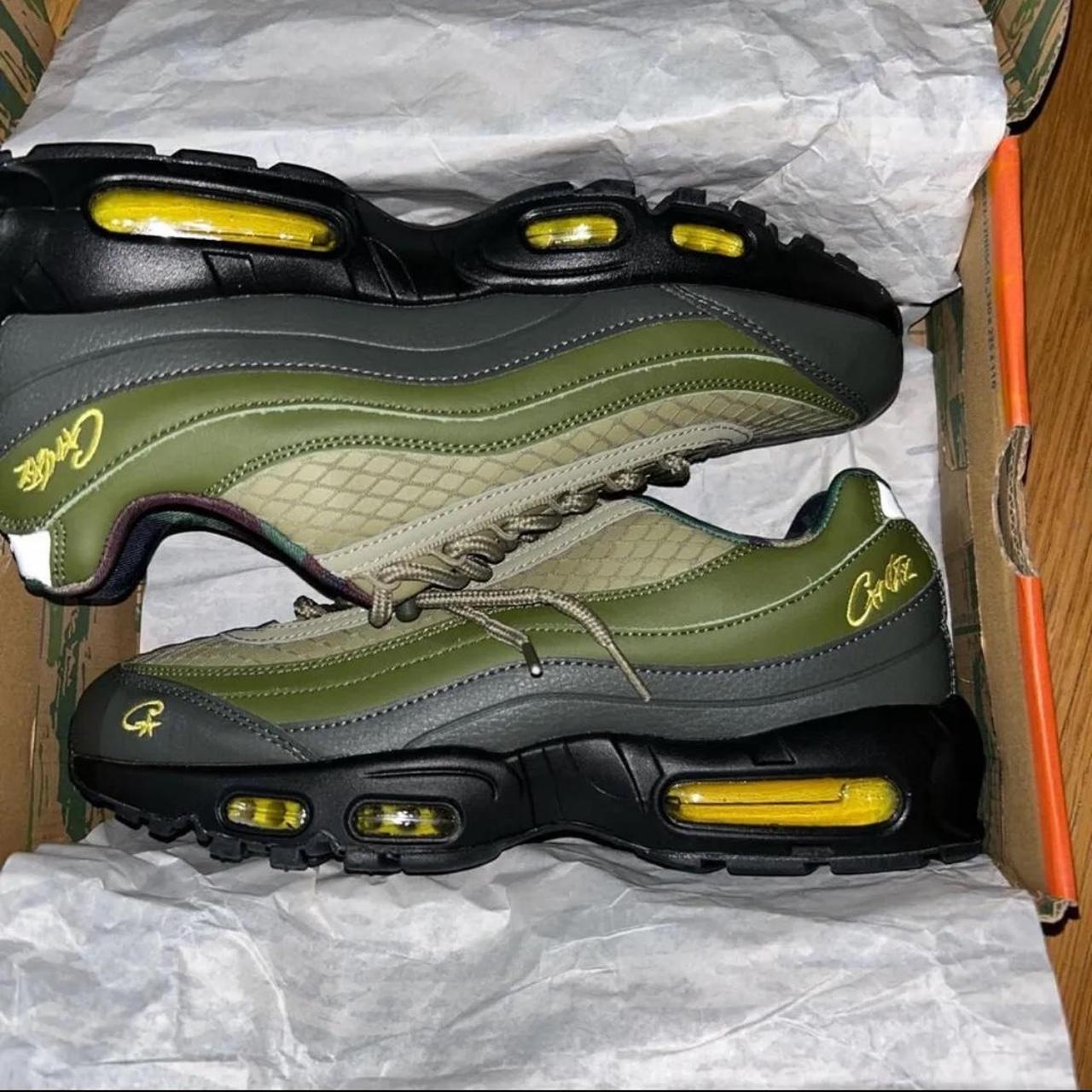 Corteiz air max 95 gutta green - UK 10 - Depop