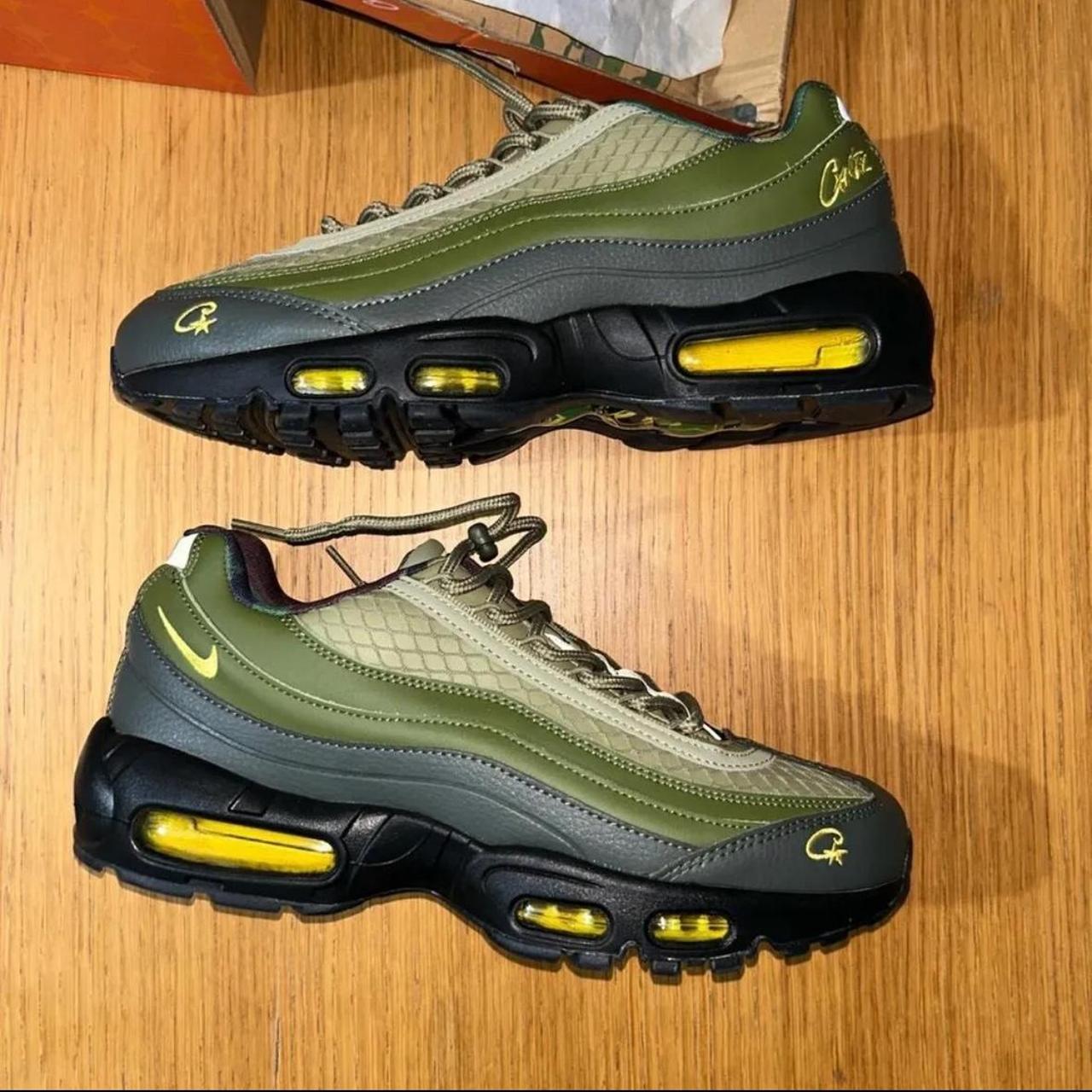 Corteiz air max 95 gutta green - UK 10 - Depop