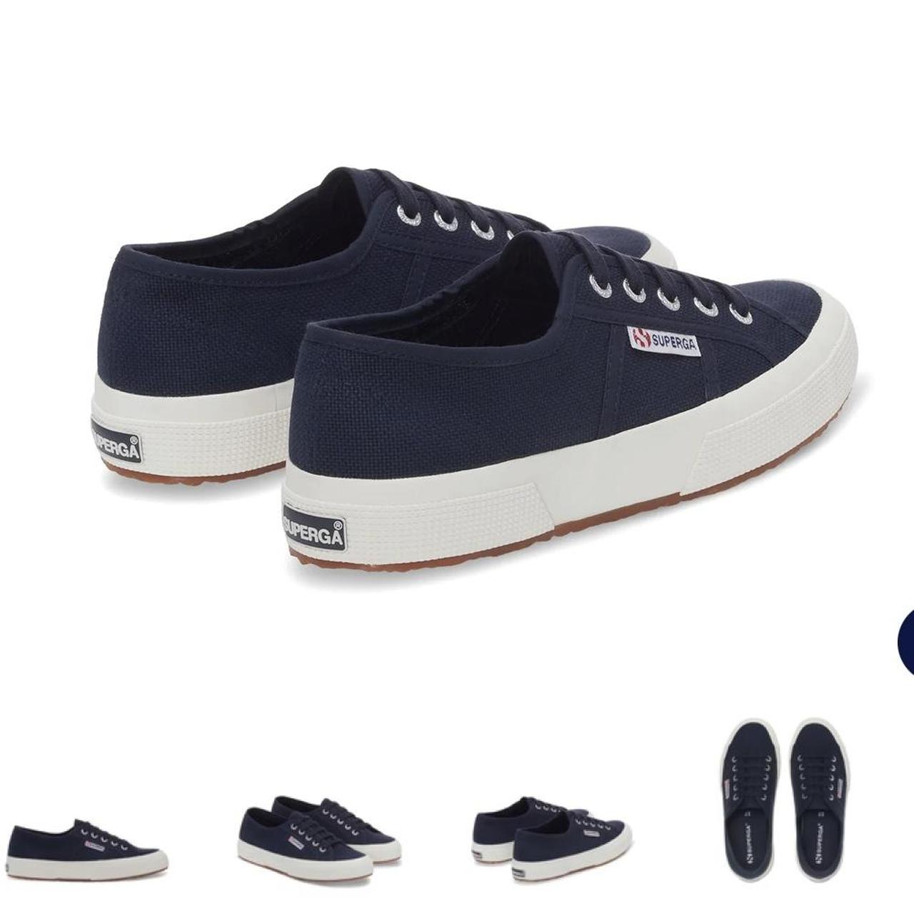 Superga navy outlet fwhite