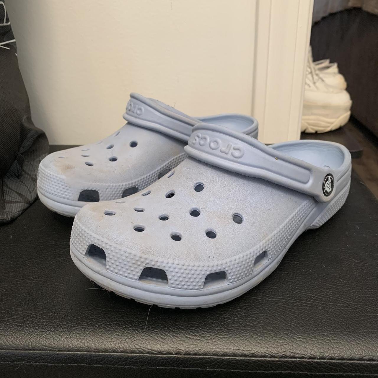 Blue crocs size online 6