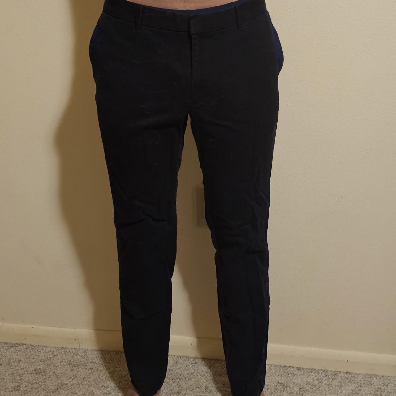 Calvin Klein work pants. Black Size 32×32 - Depop