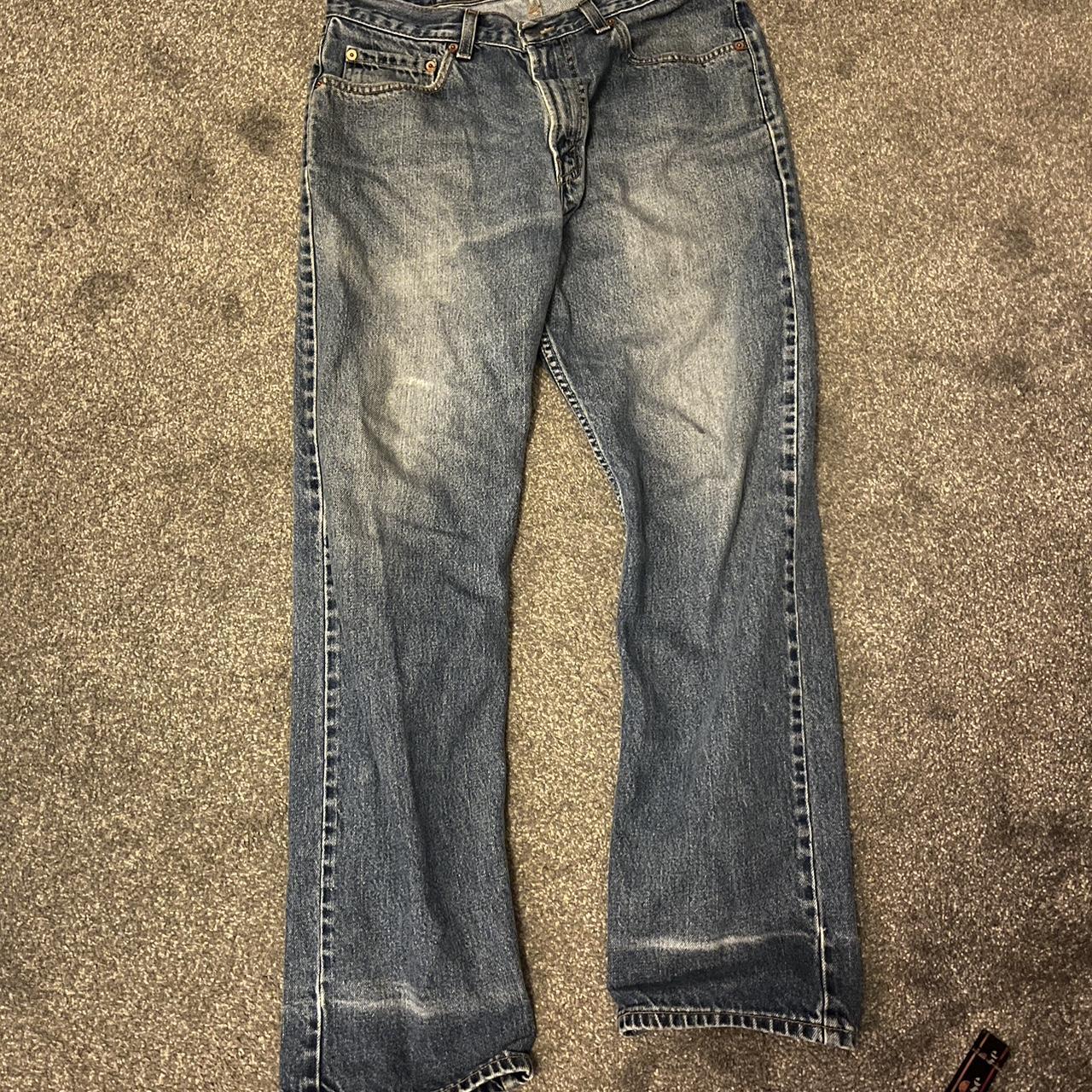 levi’s 505 jeans really nice wash, straight leg... - Depop