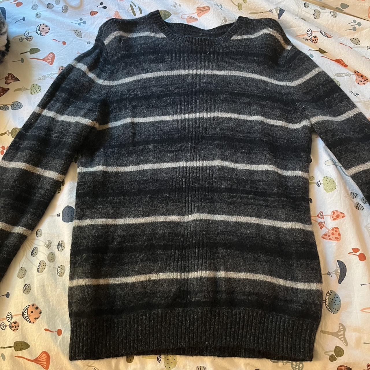 Express black and white on sale sweater