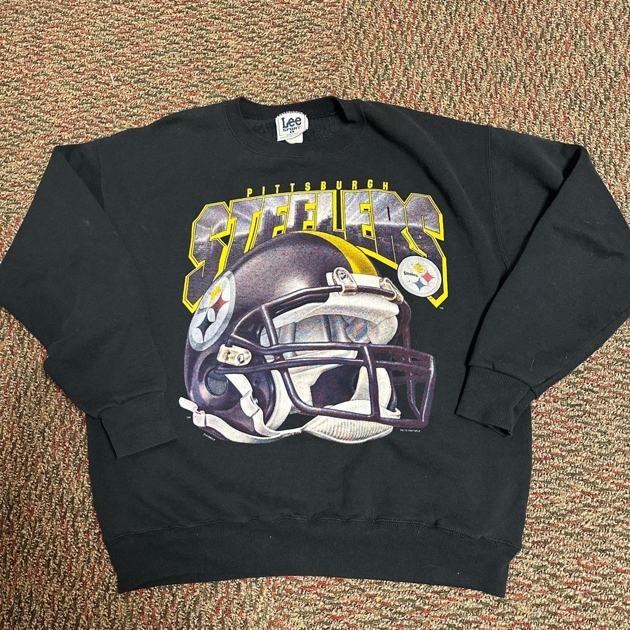 Vintage NFL Pittsburgh Steelers Sweatshirt, - Depop