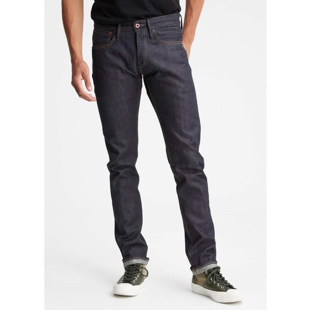 DENHAM razor slim virgin jeans in VCSS blue denim...