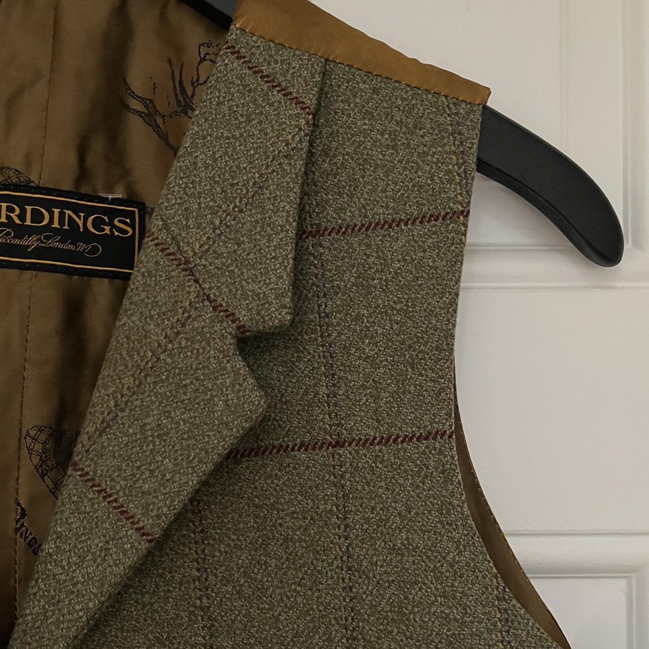 Barley corn cordings tweed waistcoat Regular Depop