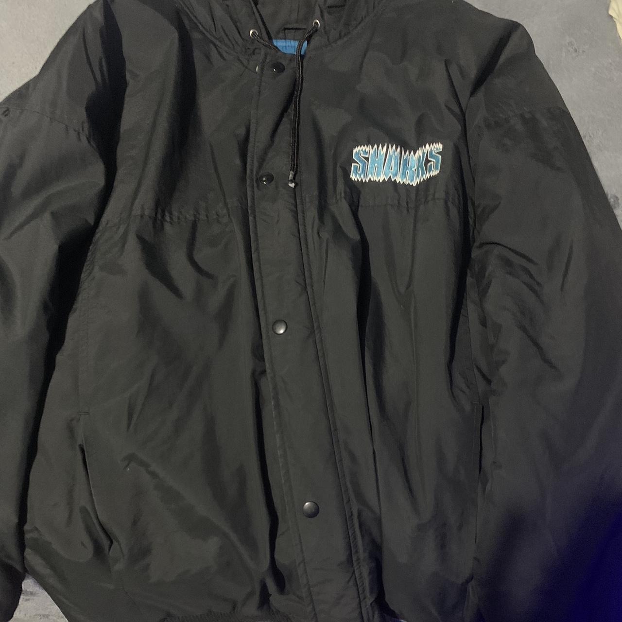 Vintage Starter San Jose Sharks jacket - Depop