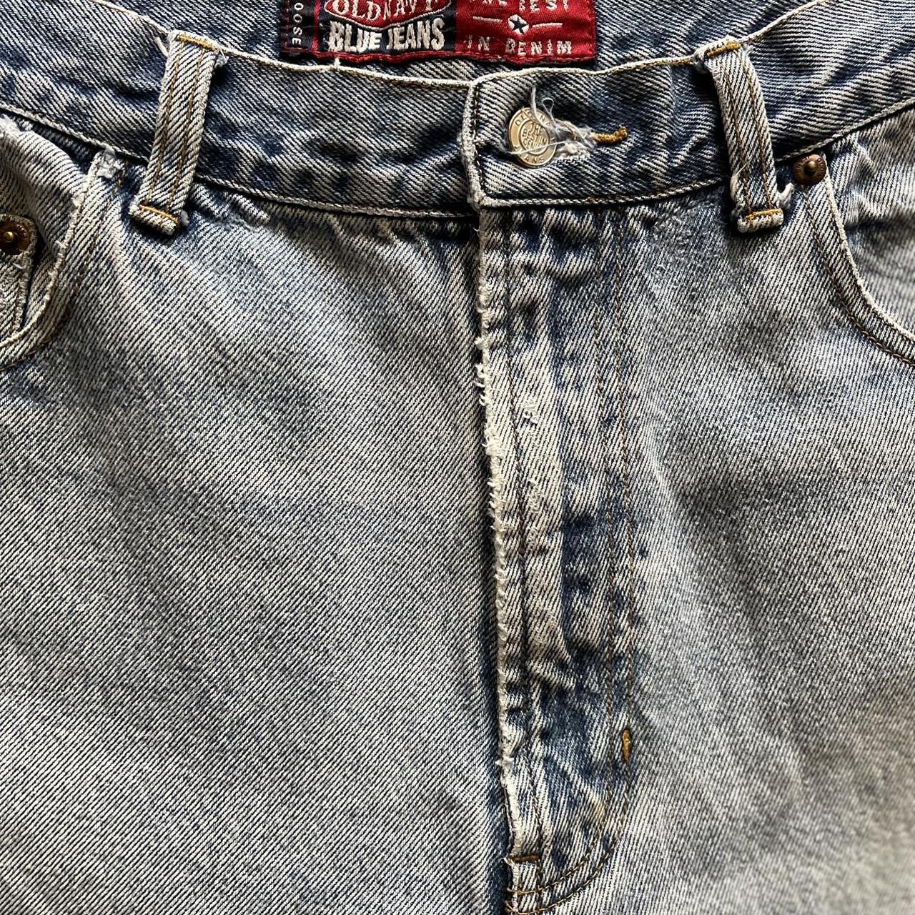 Y2k Old Navy faded jeans. Measurements- 34x27. Good... - Depop