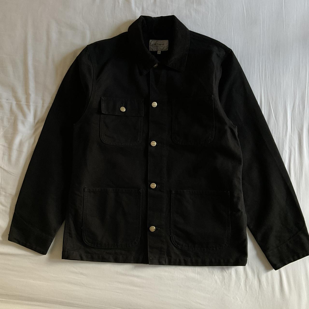 Carhartt WIP Men's Black Jacket | Depop