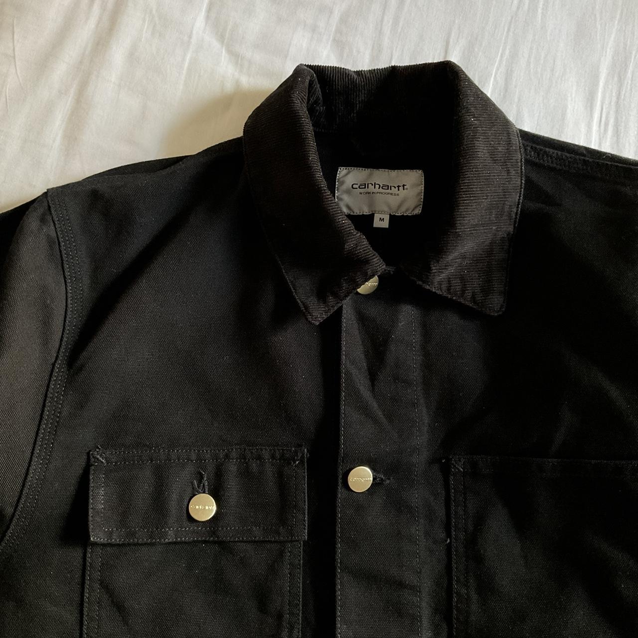 Carhartt WIP Men's Black Jacket | Depop