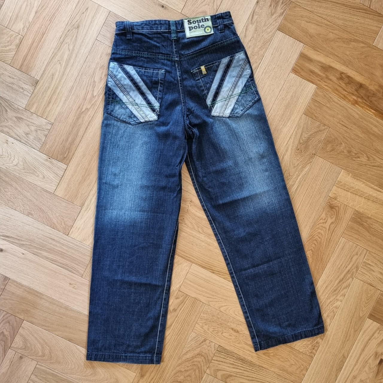 South Pole Denim Jeans - Y2K baggy Hip-Hop/Skater... - Depop