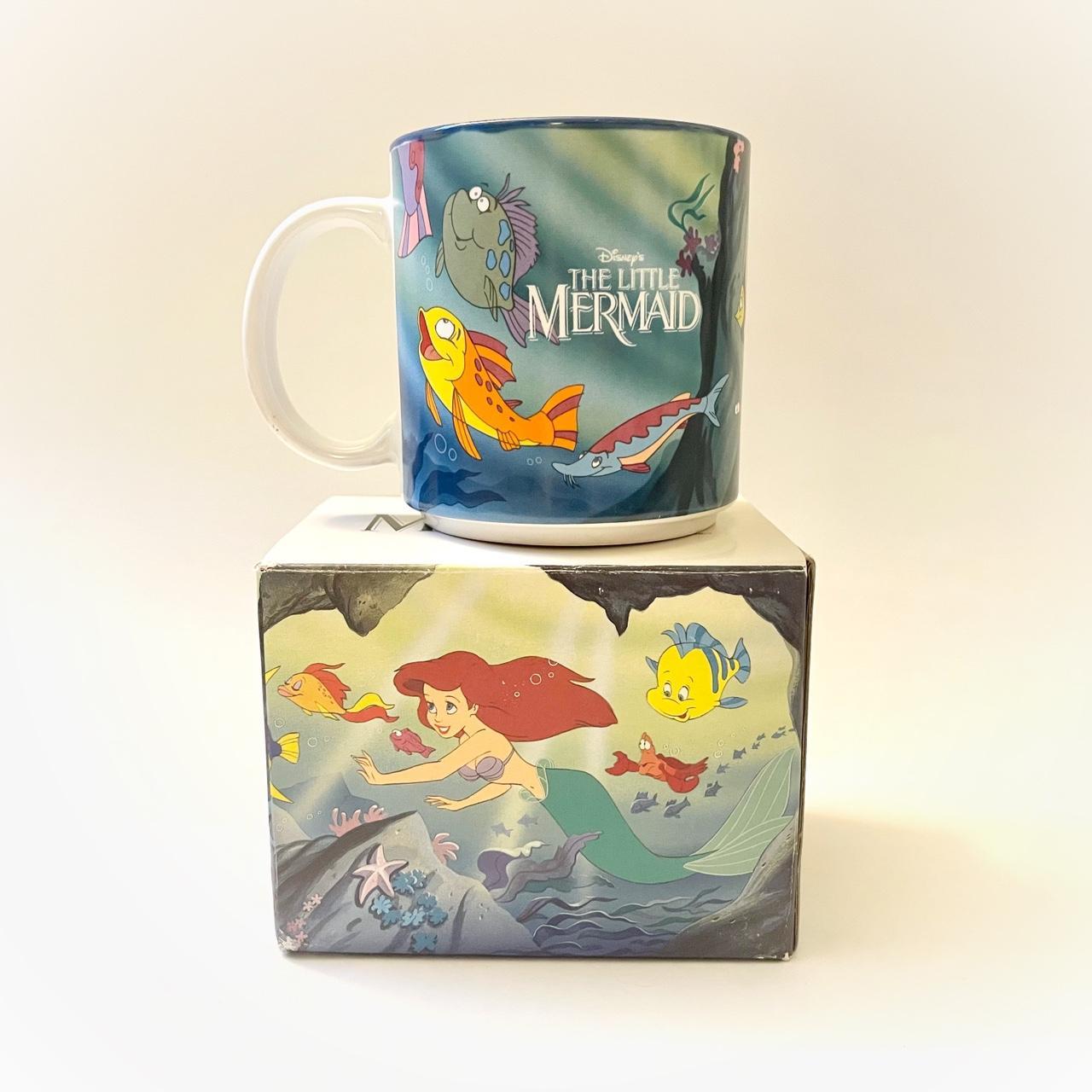 Vintage Walt Disney Little Mermaid Ariel mug cup. - Depop