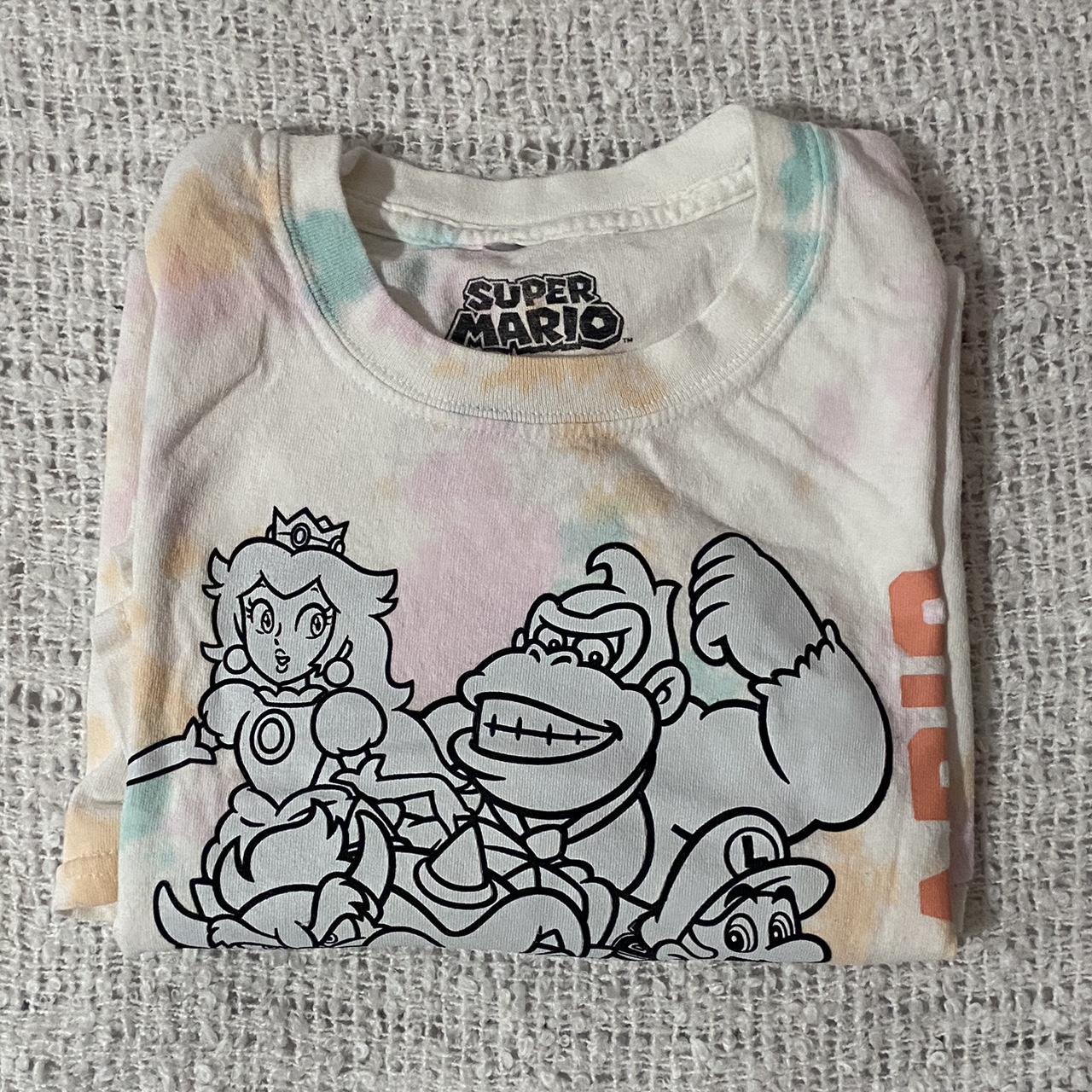 Kohl's Super Mario TShirt Inside tag is cut off Depop