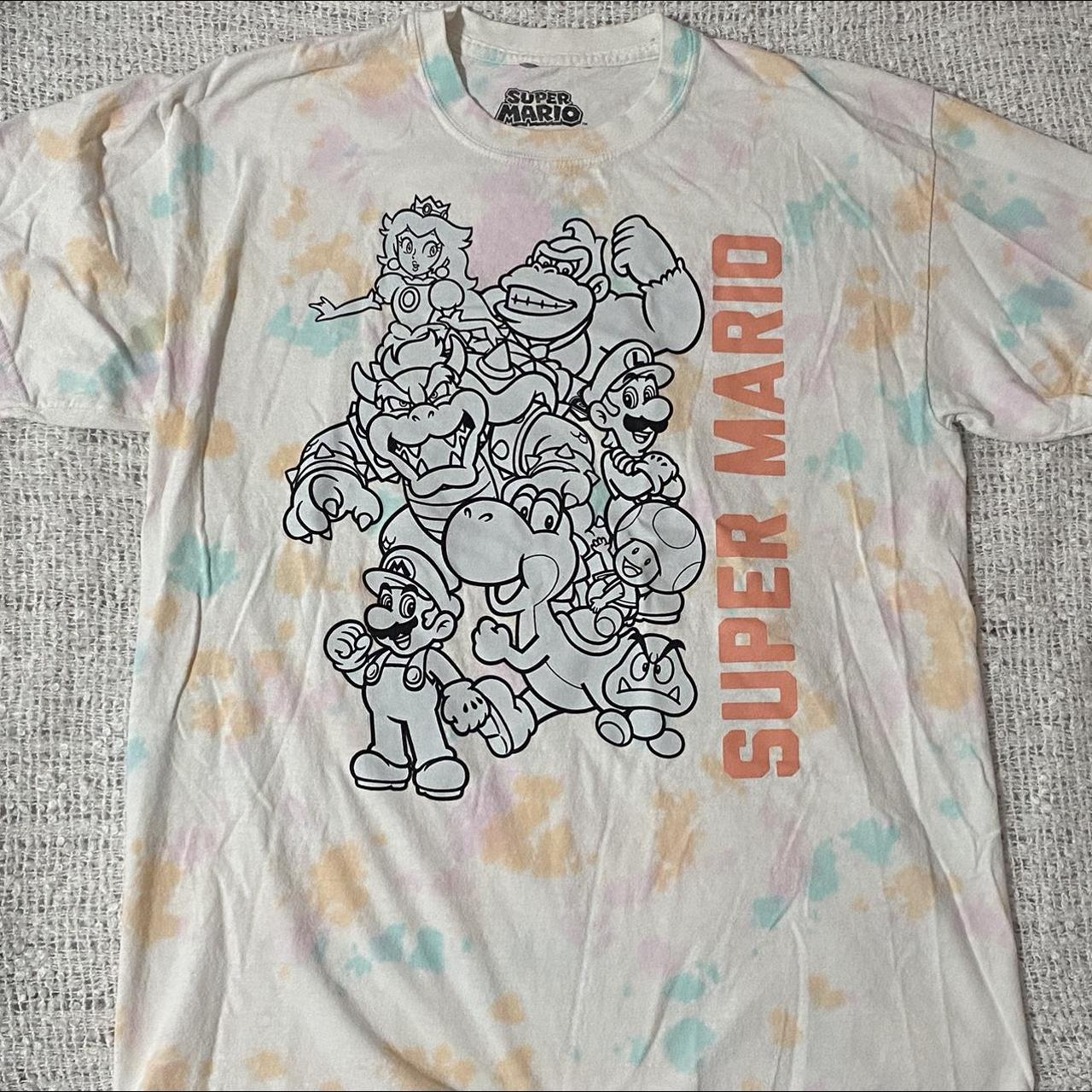 Kohl's Super Mario TShirt Inside tag is cut off Depop