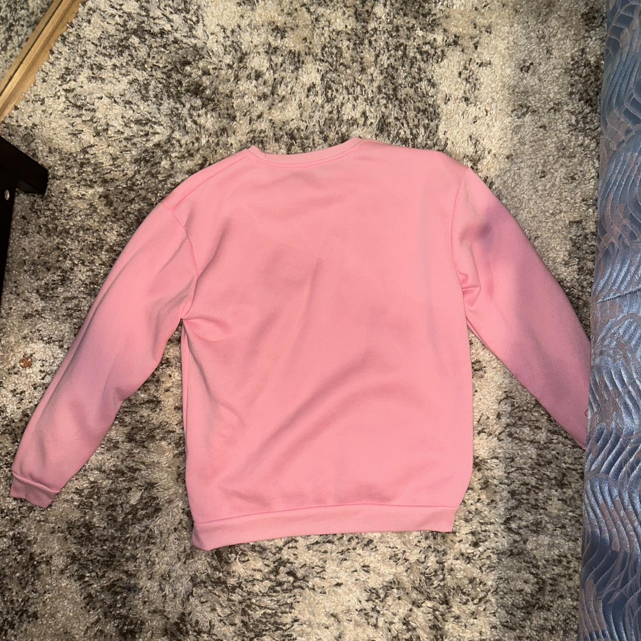 Cute Baby Pink Sweatshirt Size M/L Depop