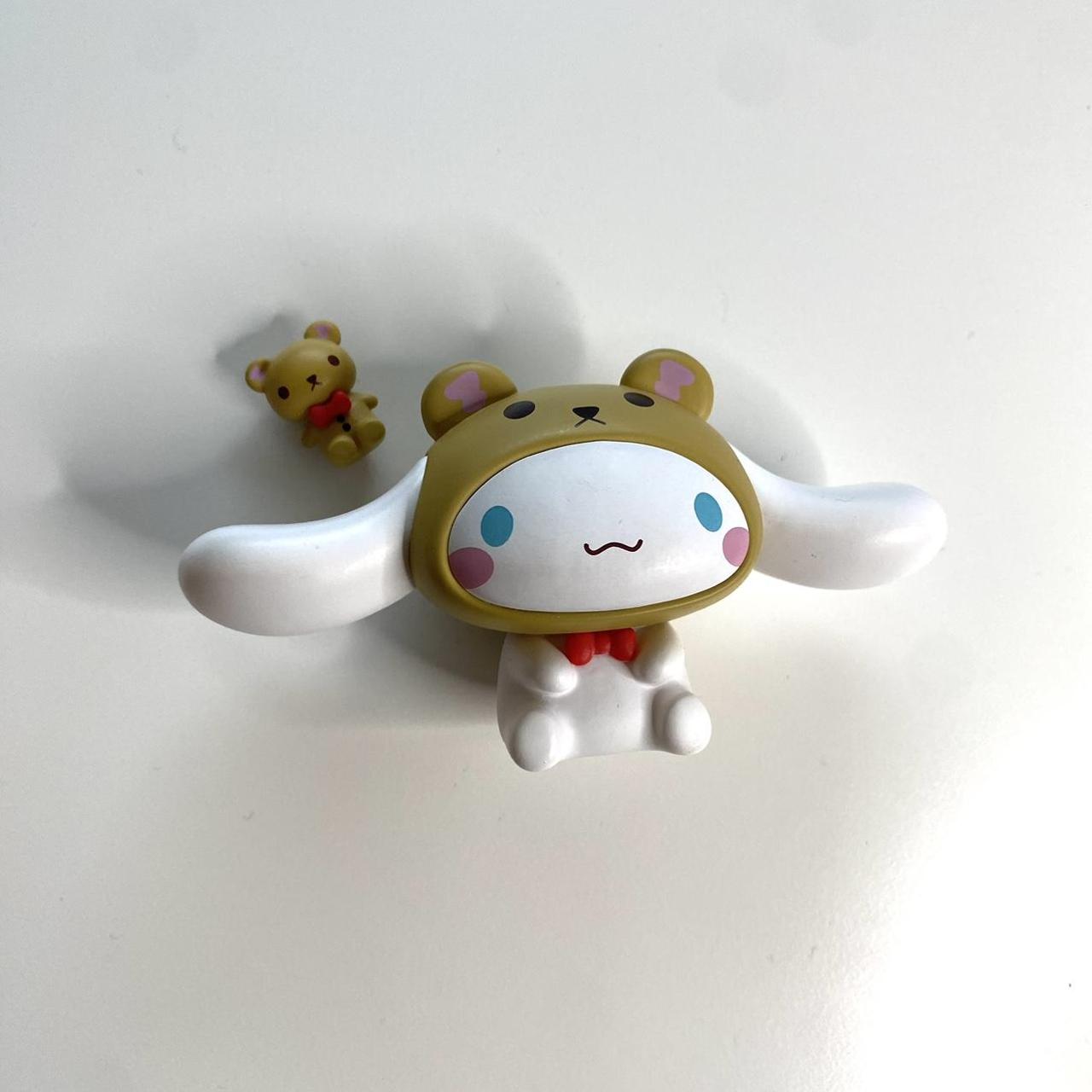 wts cinnamon roll in a bear suit figurine from | Depop