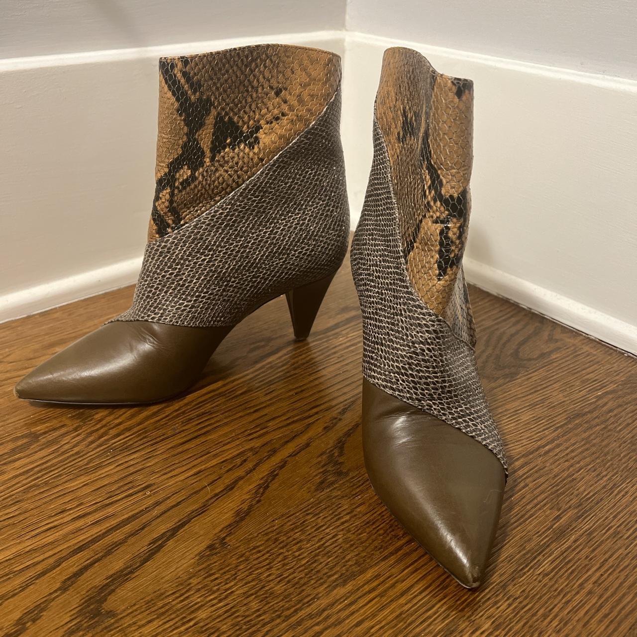 Isabel marant hot sale snakeskin boots