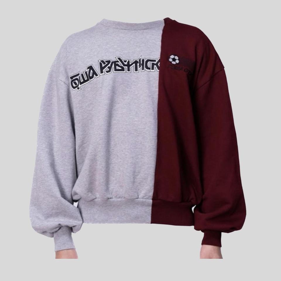 Gosha rubchinskiy cheap combo logo sweatshirt