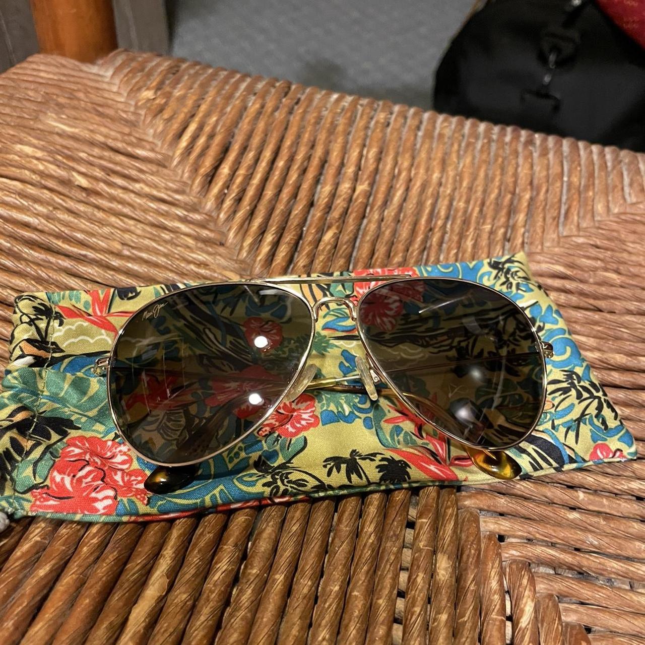 maui jim aviator sunglasses