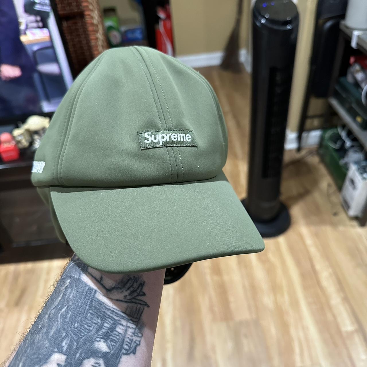 supreme windstopper hat with attached mask bought... - Depop