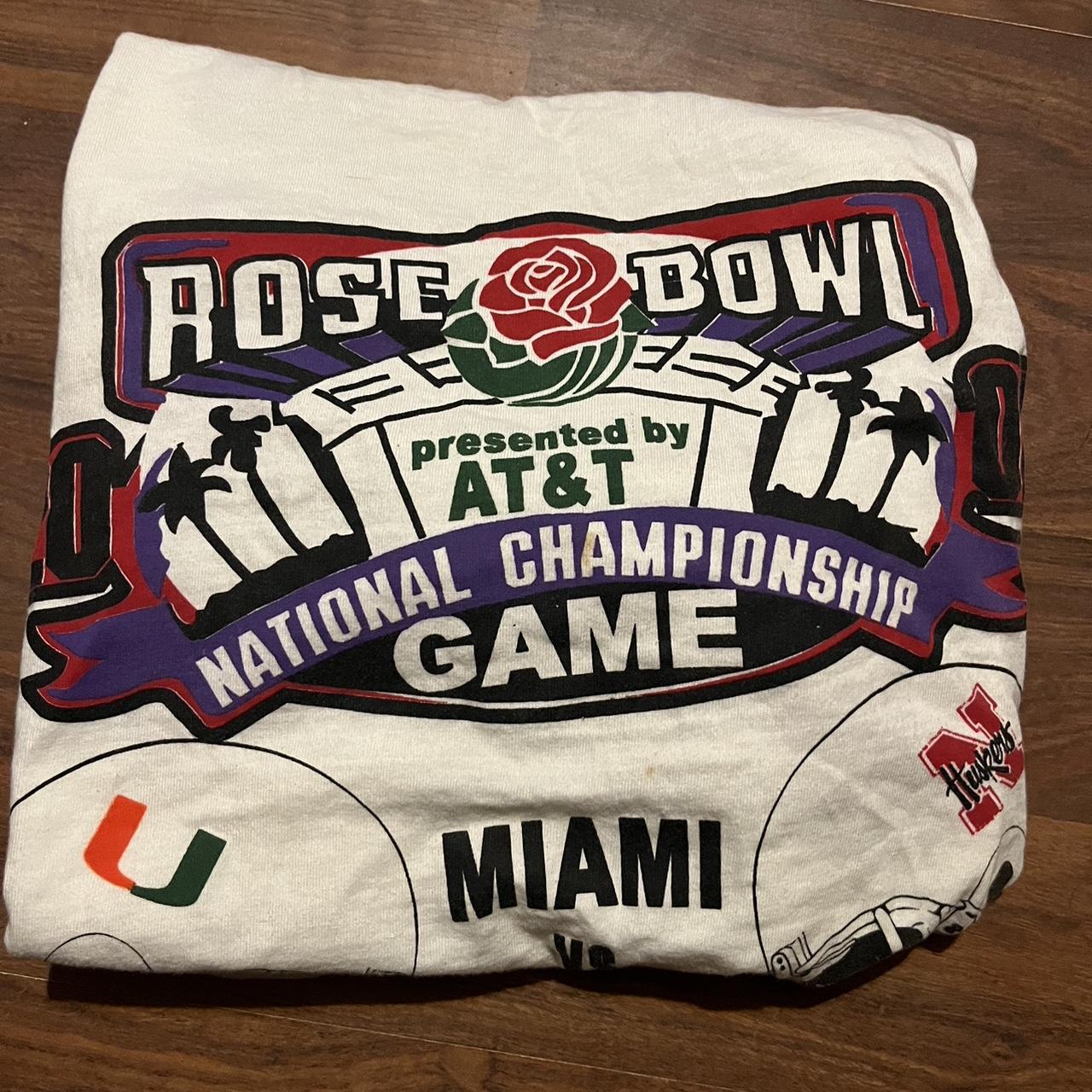 Rose bowl 2002 national championship game Miami vs... - Depop