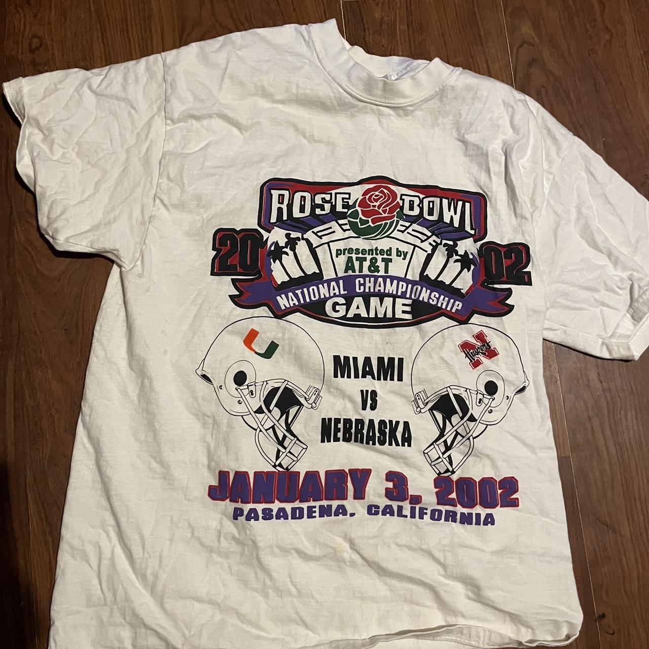 Rose bowl 2002 national championship game Miami vs... - Depop