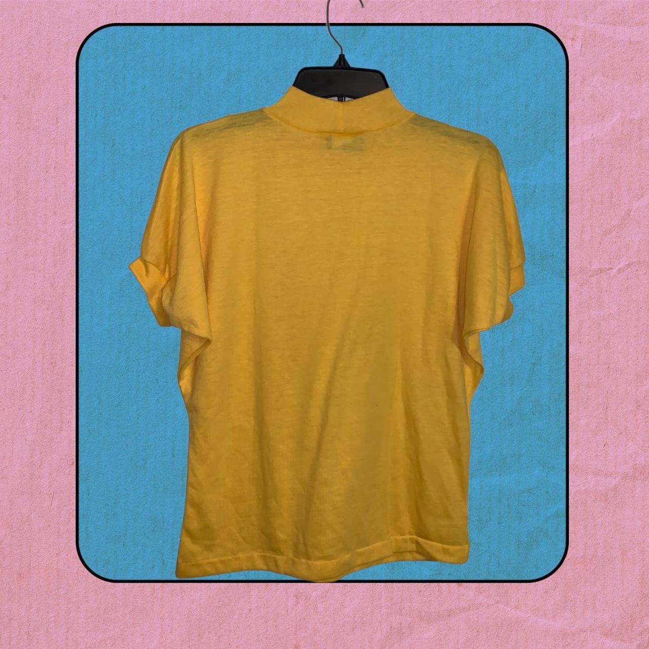Women's Yellow Tshirt Depop