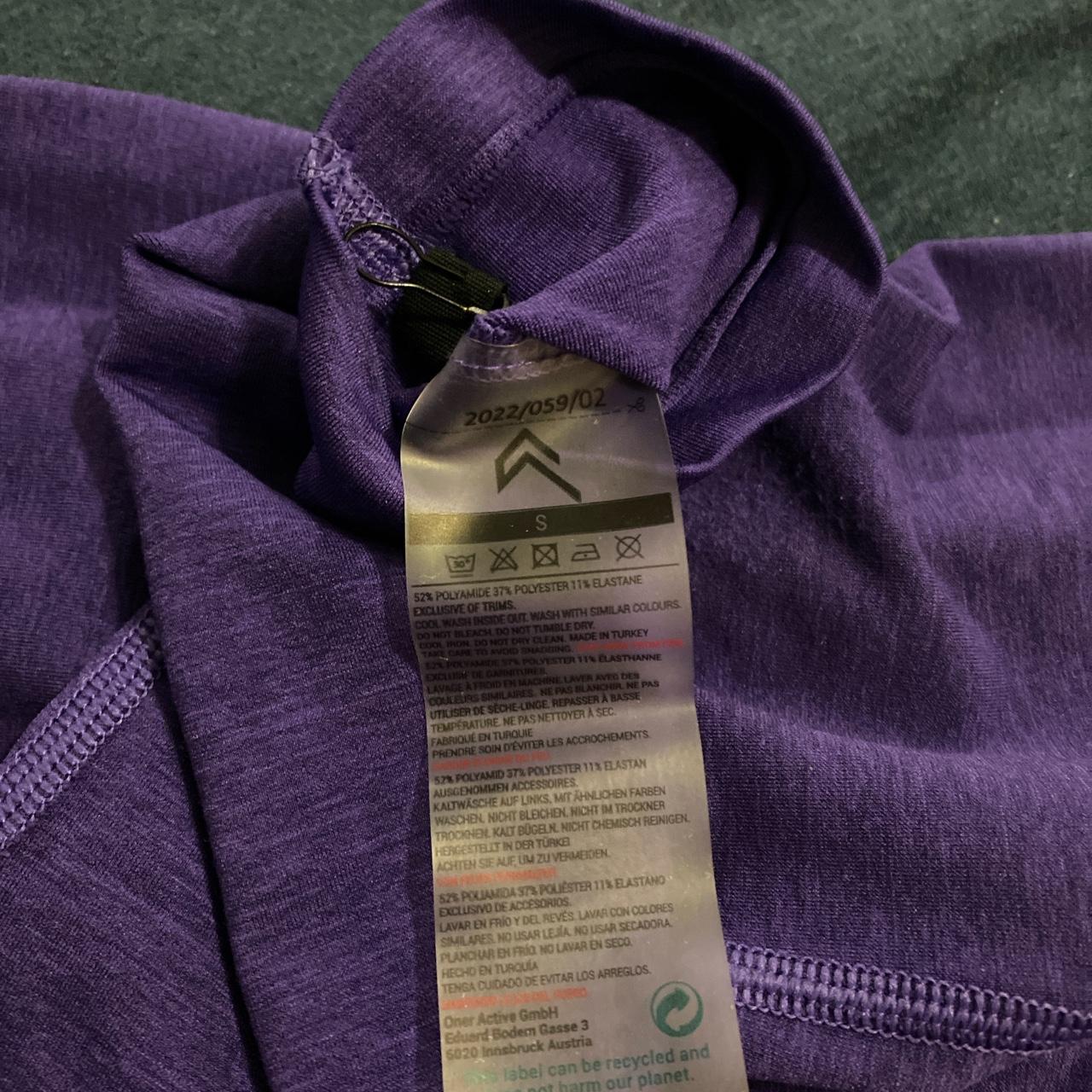 Oner active purple leggings The seams inside the - Depop