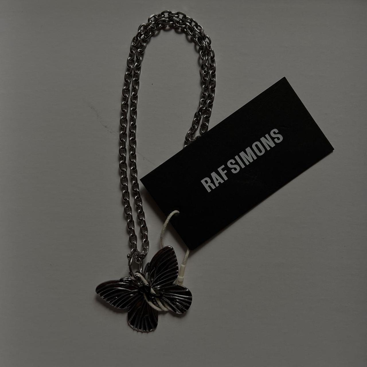 Raf Simmons store Butterfly Necklace