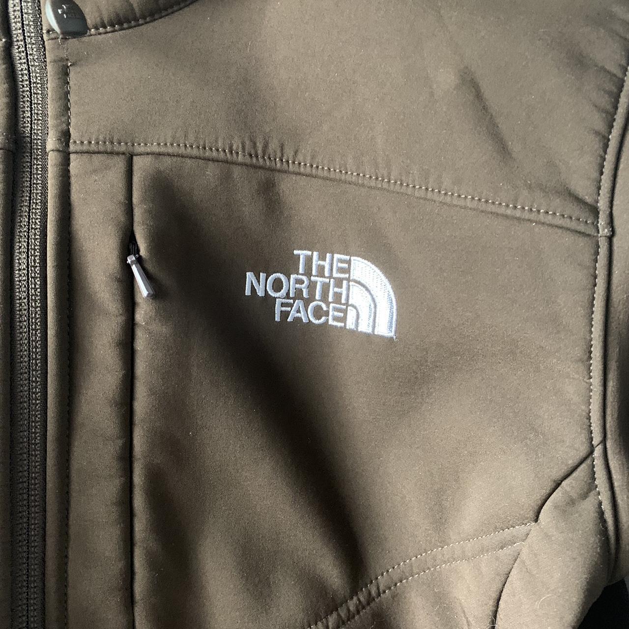 The North Face Women's Brown and White Jacket (2)
