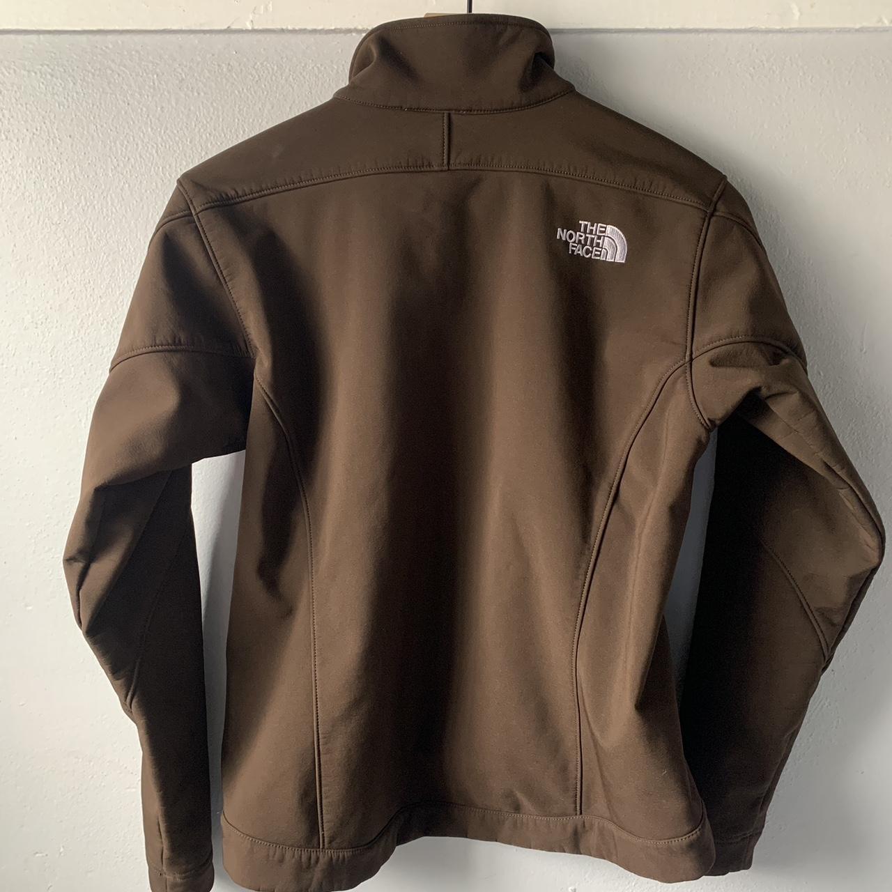 The North Face Women's Brown and White Jacket (3)