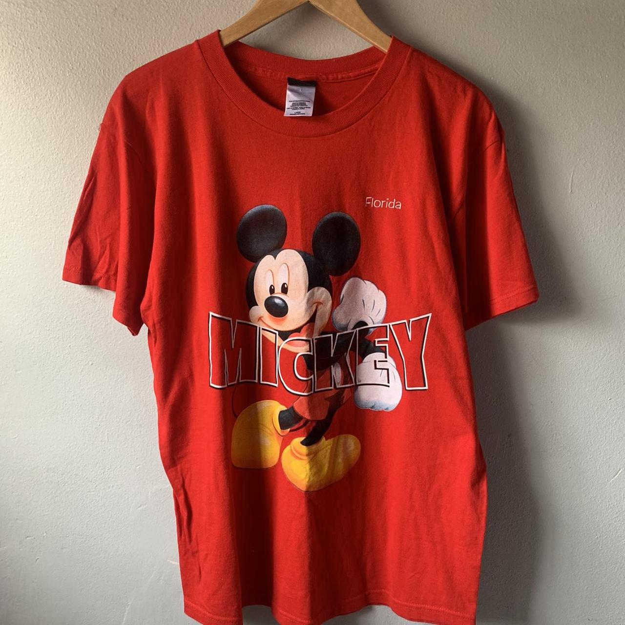 Vintage Iconic Mickey Mouse Florida Disney Size... - Depop