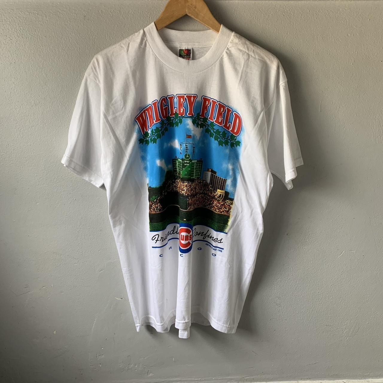 Vintage 1994 Chicago Cubs All Over Print T-shirt - Depop