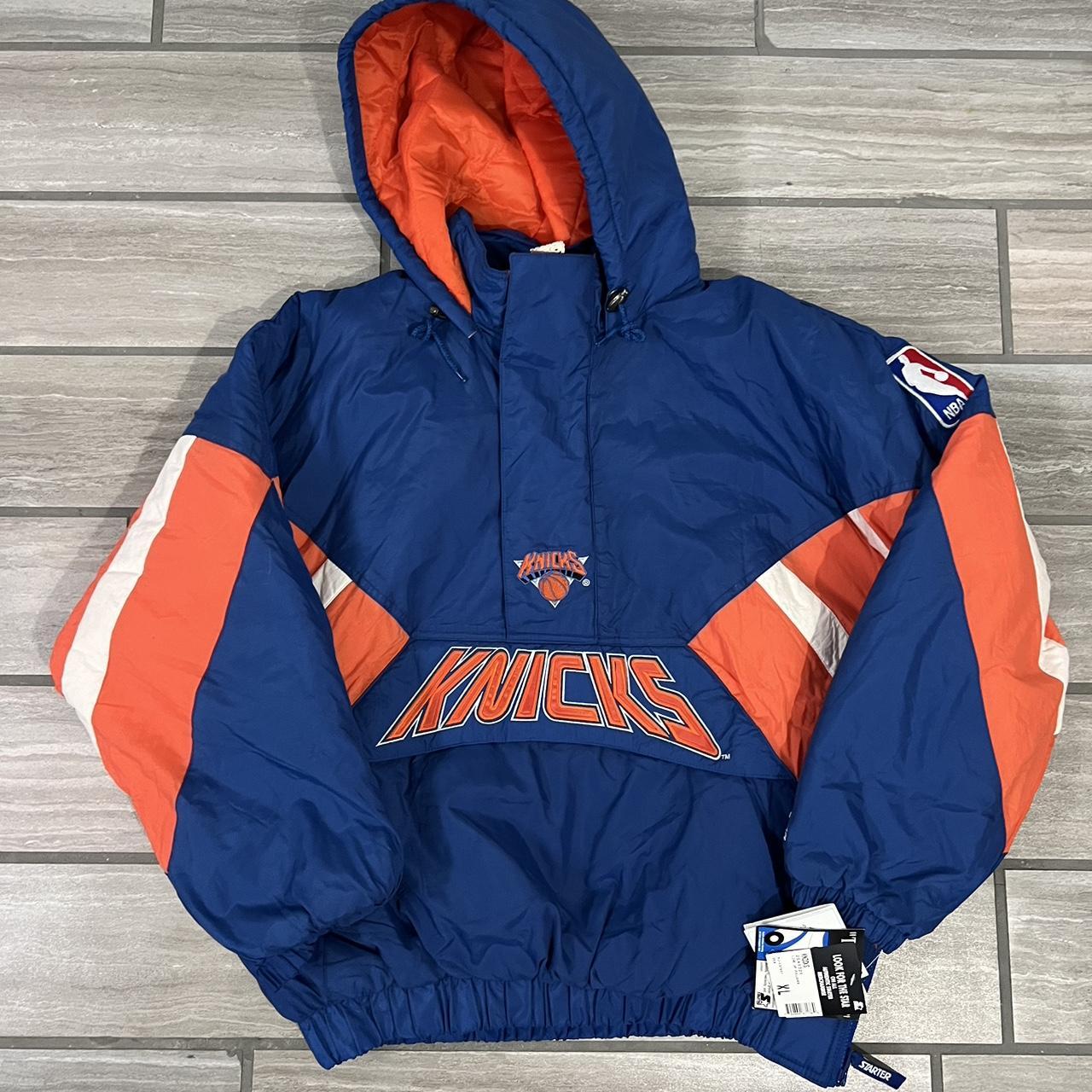 Jacket new york knicks vintage Depop