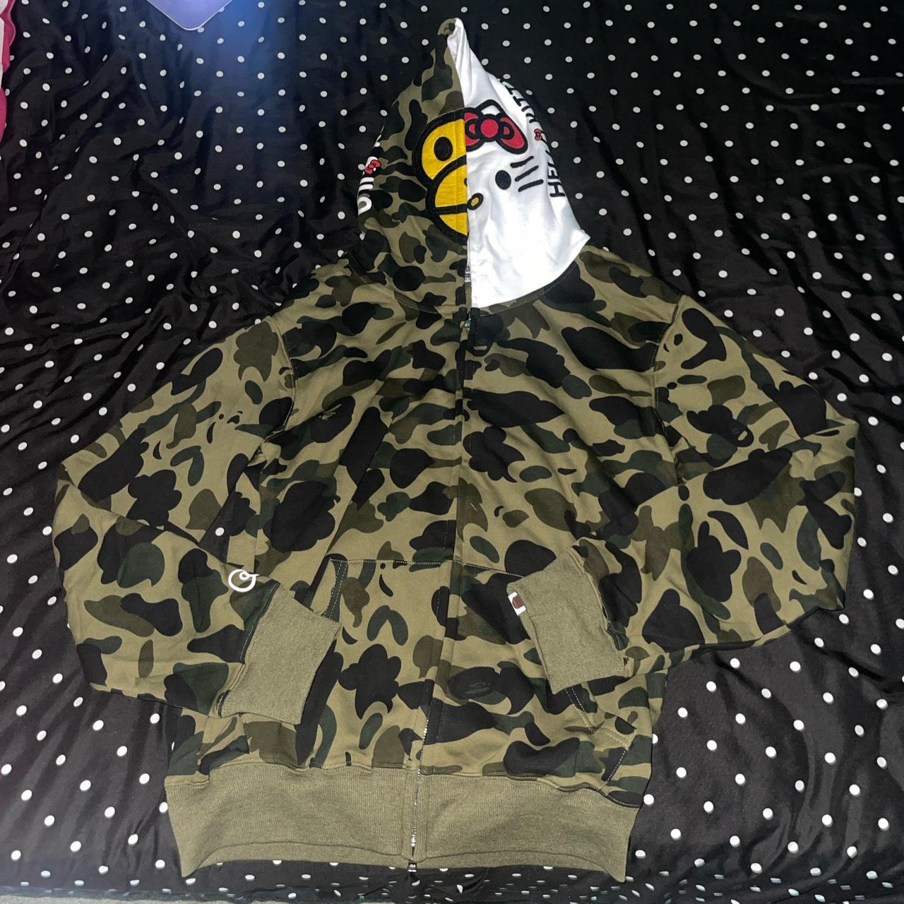 Hello Kitty Bape Hoodie never worn message me for... - Depop