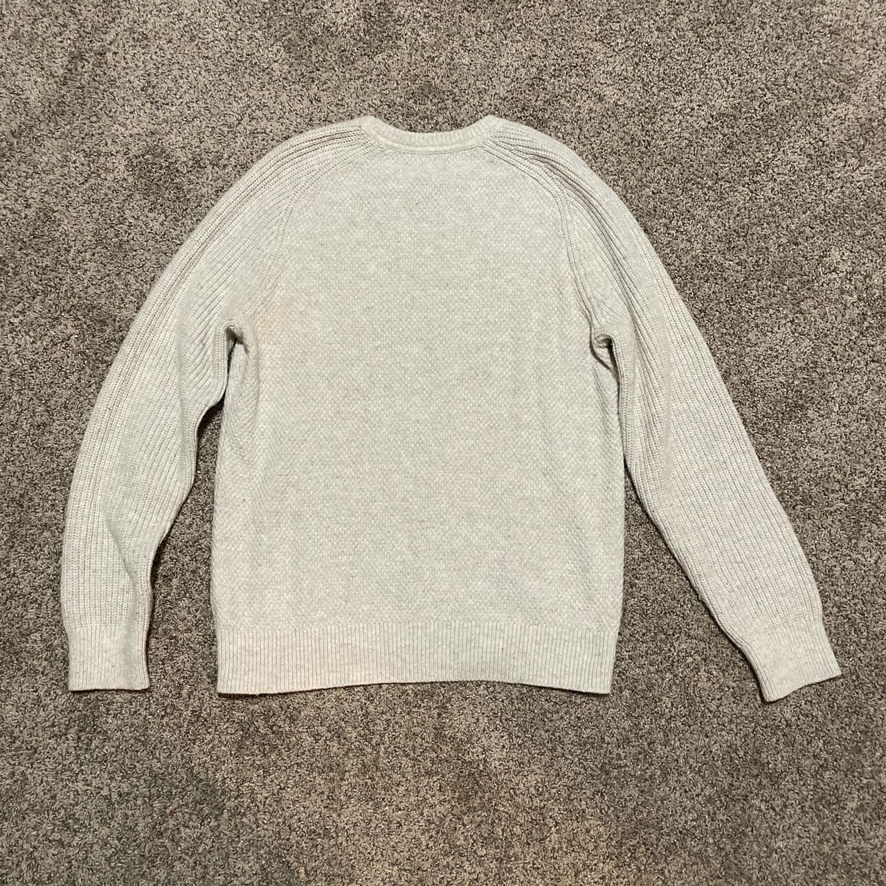 Vintage Gap cottage core cable knit cream sweater,... - Depop