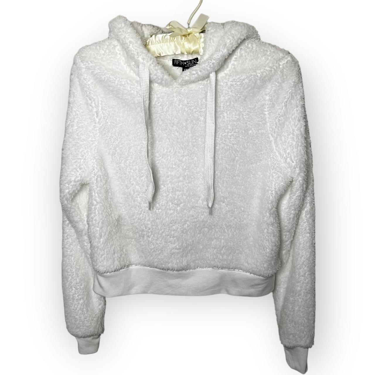 Fifth Sun Women's White Sweatshirt