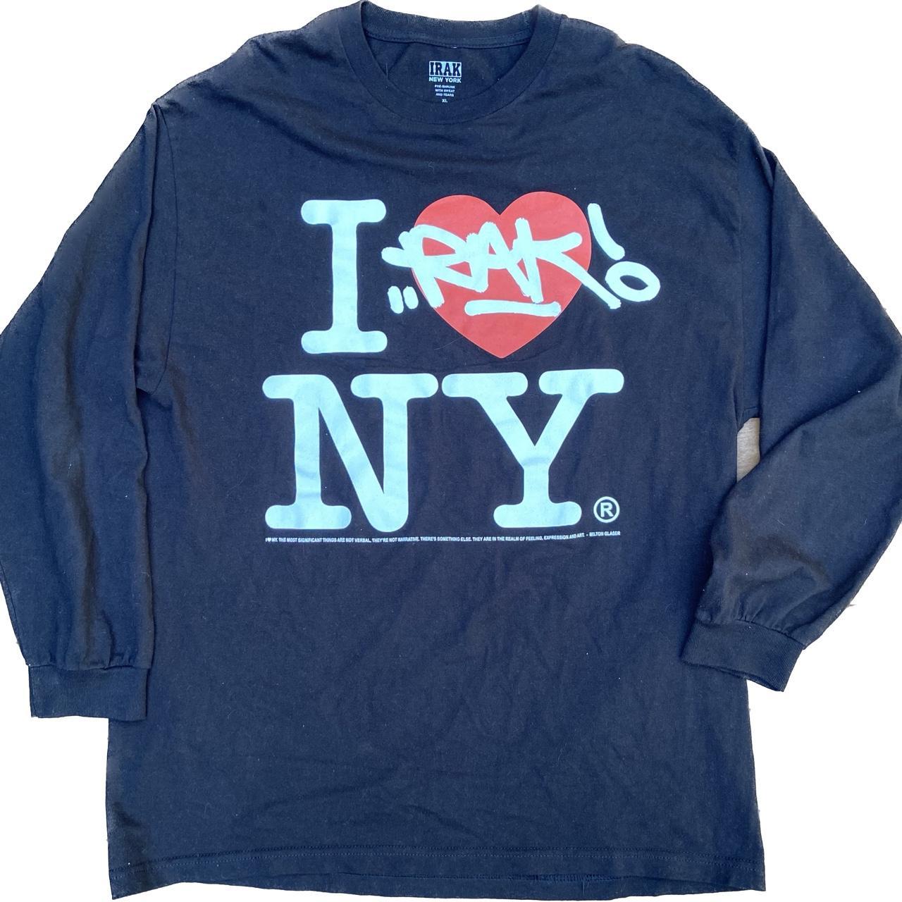 IRAK Logo Tee Vintage Black – HOMEGAME NEW YORK