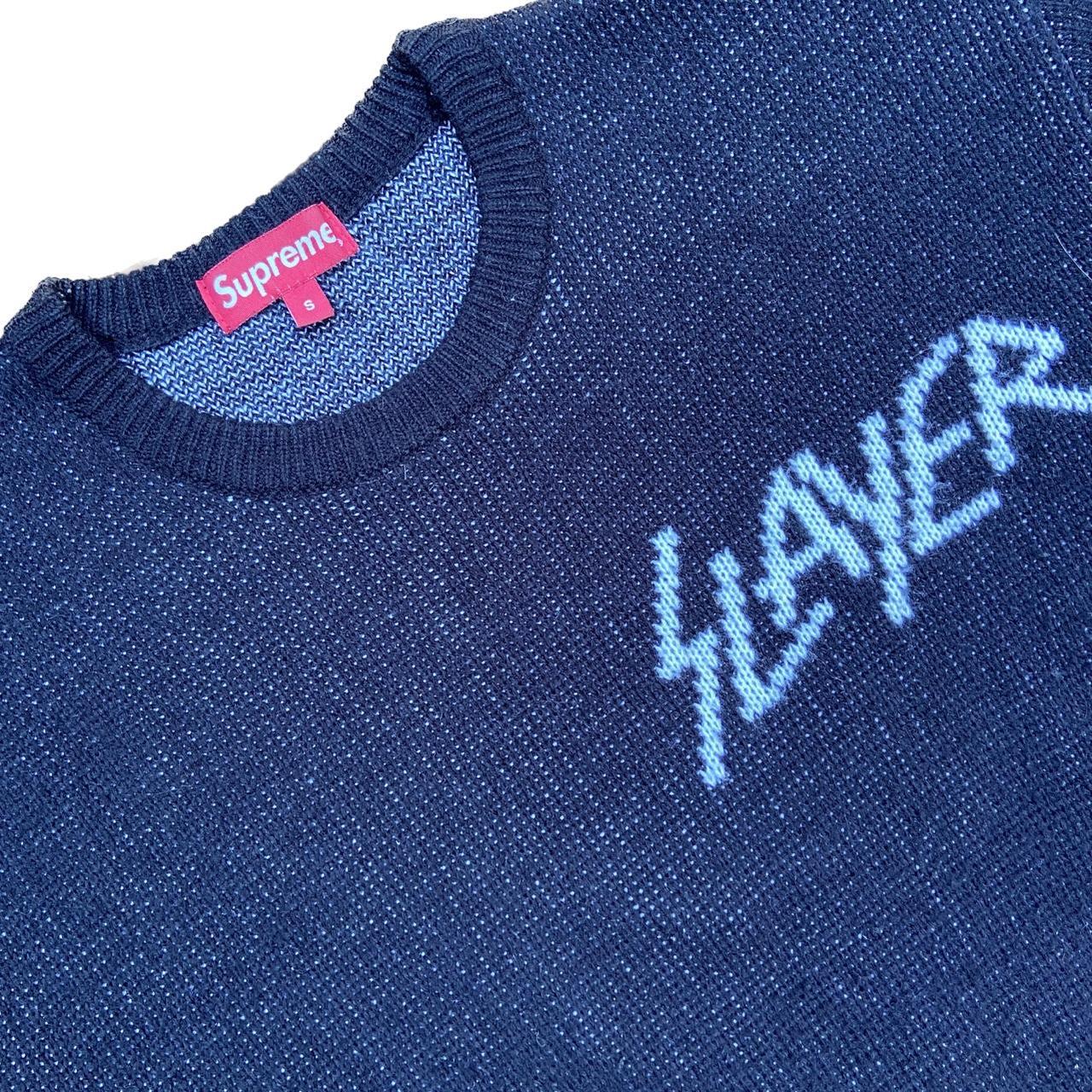 Supreme Slayer Knitted Sweater, #supreme
