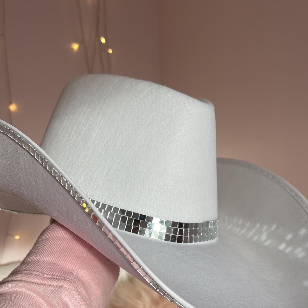 Handmade super sparkly cowboy hat. Made with over... - Depop