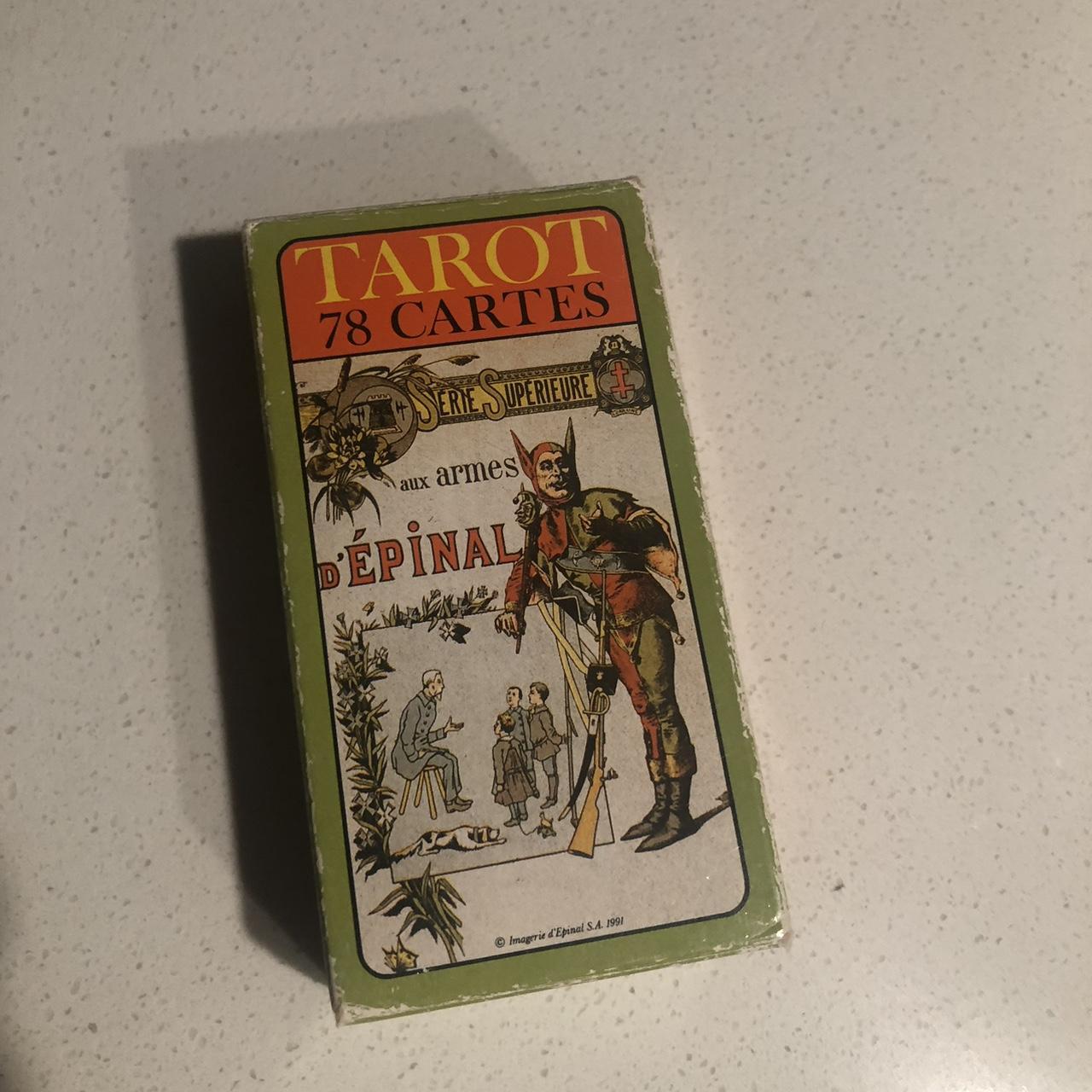 Jeu du Tarot Aux Armes D'epinal French Tarot Deck... - Depop